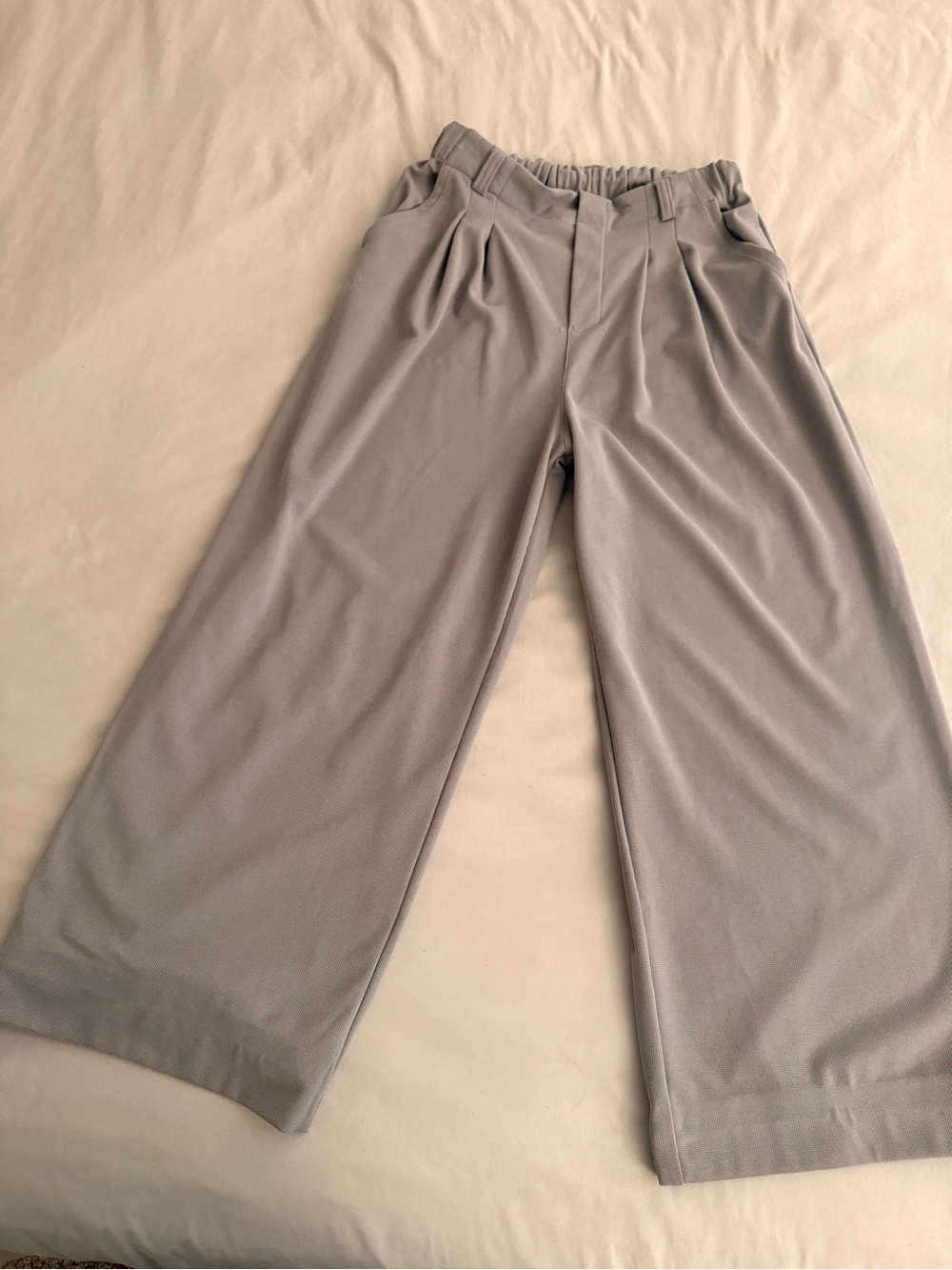 HALARA Flex™ High Waisted Pocket Wide Leg Waffle - Picture 3 of 4